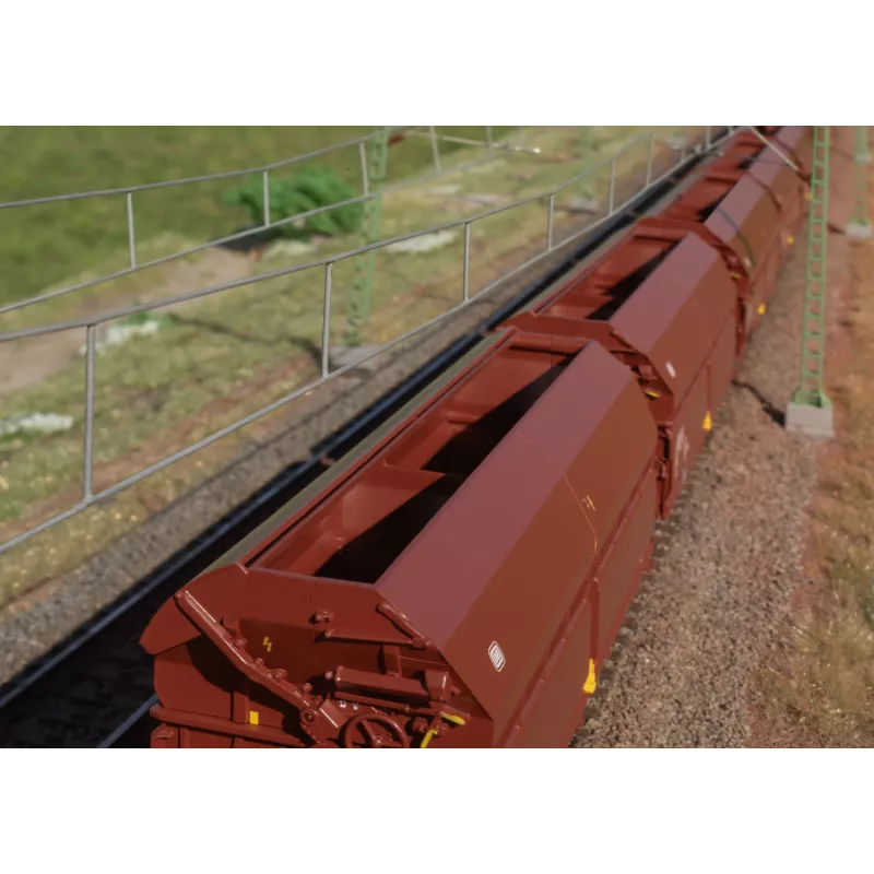 Märklin 000730 H0 24-osainen sarja liukuvaunu Tals 968 DB kausi IV AC