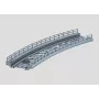 Märklin 07569 H0 kaareva ramppiosa C-kiskolle
