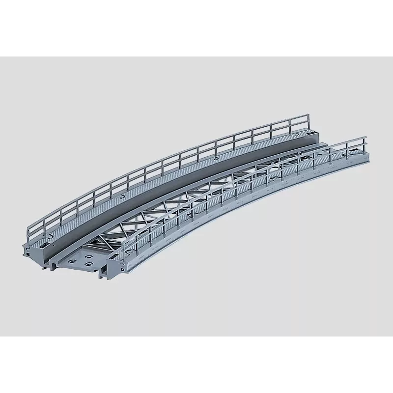 Märklin 07569 H0 kaareva ramppiosa C-kiskolle