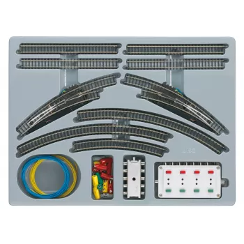 Märklin 08192 kaksoiskiskopaketti T1 - Z-raide (1:220) kiskolaajennussarja