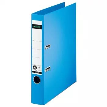 LEITZ 180° arkistokansio A4 50 mm vaaleansininen kartonki (1008-00-30)
