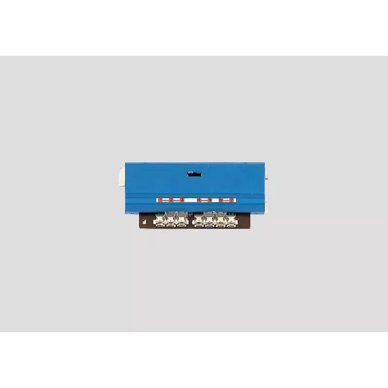 Märklin yleiskaukosäädin - DCC digitaalidekooderi pienoisrautatietarvikkeille - 4 lähtöä - sininen (8945)