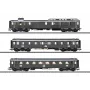 Märklin 42490 H0 3 vaunun pikajunan henkilövaunusarja PwPost4ü-28 DRG:ltä