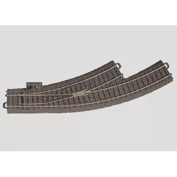 Märklin 24671 H0 C-kisko kaarrekisko R6 30°