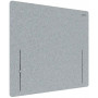 LEITZ Cosy akustinen työpöytälevy vaaleanharmaa 80 x 70 cm 61230085