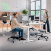 LEITZ Cosy akustinen työpöytälevy vaaleanharmaa 80 x 70 cm 61230085