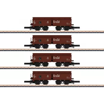 Märklin 082710 Z itsepurkautuva vaunusarja Deutsche Bundesbahn aikakausi IV