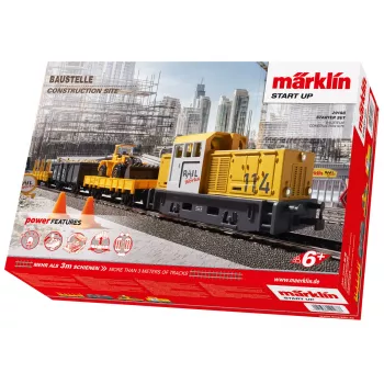 Märklin Start up 29188 H0 aloituspakkaus Rakennustyömaa
