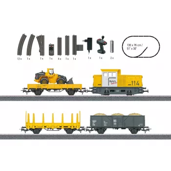 Märklin Start up 29188 H0 aloituspakkaus Rakennustyömaa