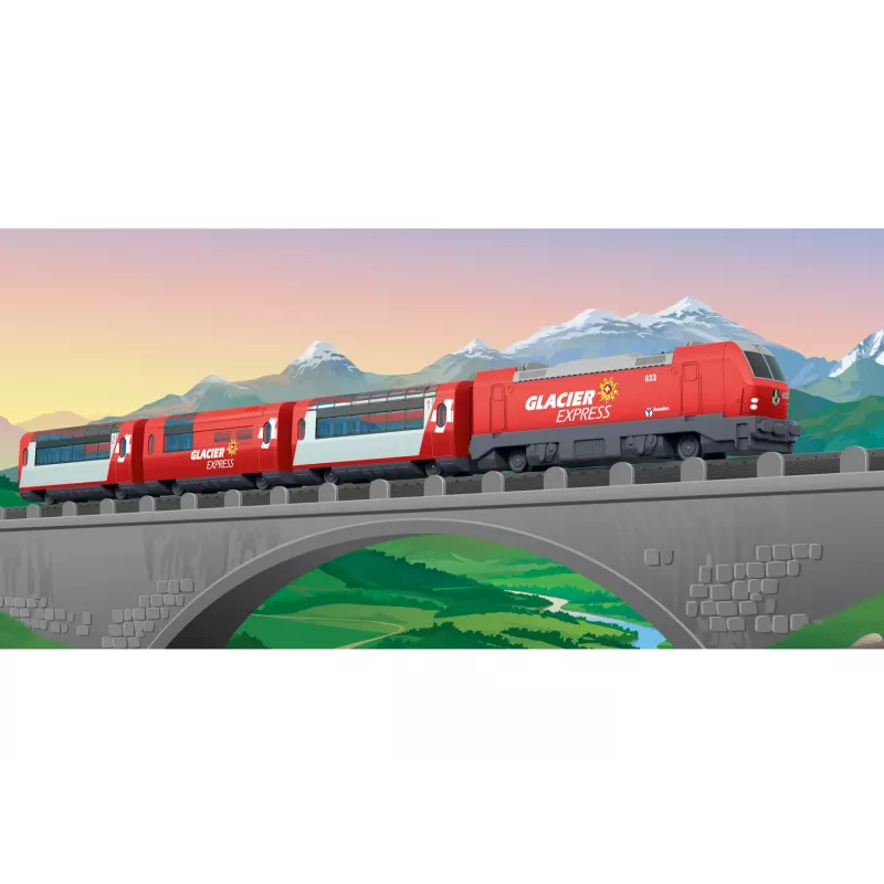 Märklin World 29348 H0 aloituspakkaus Glacier Express (29348)