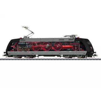 Märklin 39479 H0 sähköveturi BR 101 mainosmaalauksella 'Deutschland-Takt' DB AG, MHI erikoisjulkaisu