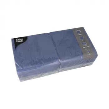 PAPSTAR tummansiniset paperiset lautasliinat 1-kerros 33 x 33,3 cm 500 kpl (82903)