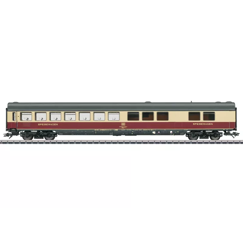 Märklin 43872 H0 TEE Rheingold ravintolavaunu WRümh 132, DB aikakausi IV, sininen/kermanvärinen