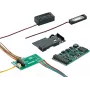 Märklin 60977 veturidekooderi mSD/3 sähköveturi piirilevyllä