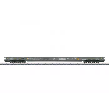 Märklin 047408 H0 matalareunainen vaunu traktorikuormalla (AC)