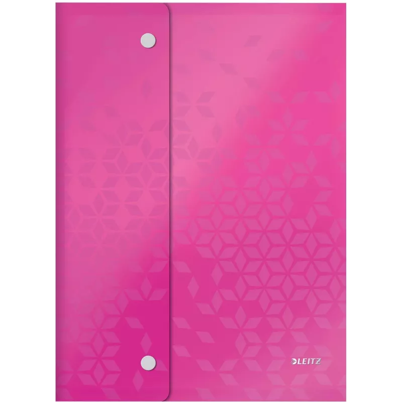 LEITZ 4469 kansio painonappisulkimella, eri värejä, DIN A4, polypropeeni 4469-00-99