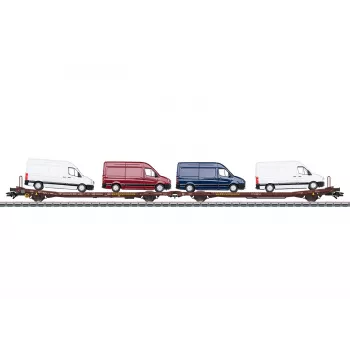 Märklin 47430 H0 matalavaunupari Laads 800B Transwaggon GmbH