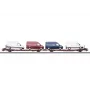 Märklin 47430 H0 matalavaunupari Laads 800B Transwaggon GmbH
