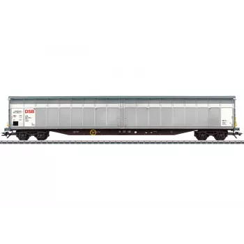 Märklin 48057 H0 DSB suuri liukuovinen tavaravaunu Habbins aikakausi V AC