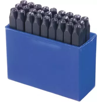 Brüder Mannesmann 27-osainen kirjainleimasinsarja 10 mm (244-10)
