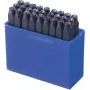 Brüder Mannesmann 27-osainen kirjainleimasinsarja 10 mm (244-10)