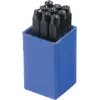 Brüder Mannesmann 9-osainen numeroleimasinsarja 10 mm (245-10)
