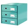 Leitz Click & Store laatikostosarja turkoosi 3 laatikkoa A4 6048-00-51