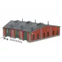 Märklin 72887 veturitallirakennussarja, raide H0