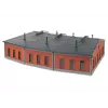 Märklin 72887 veturitallirakennussarja, raide H0
