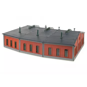 Märklin 72887 veturitallirakennussarja, raide H0
