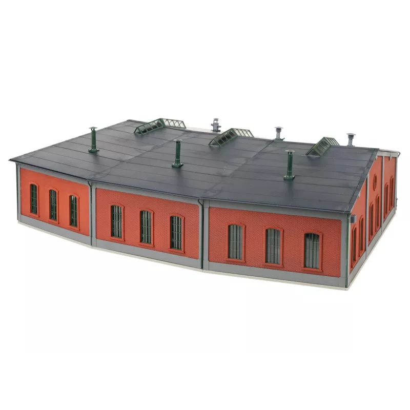 Märklin 72887 veturitallirakennussarja, raide H0