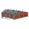 Märklin 72887 veturitallirakennussarja, raide H0