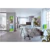 Leitz 180° WOW A4 arkistokansio vipumekanismilla, pyöreä rengas, kartonki, vihreä, 600 arkkia, 80 g/m² (10050054)