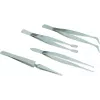 Brüder Mannesmann M 615 tarkkuuspinsettisarja, 4-osainen, ruostumaton teräs, 110 mm