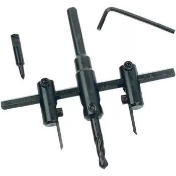 Brüder Mannesmann säädettävä ympyräleikkuri 30-120 mm HSS-terillä (537)