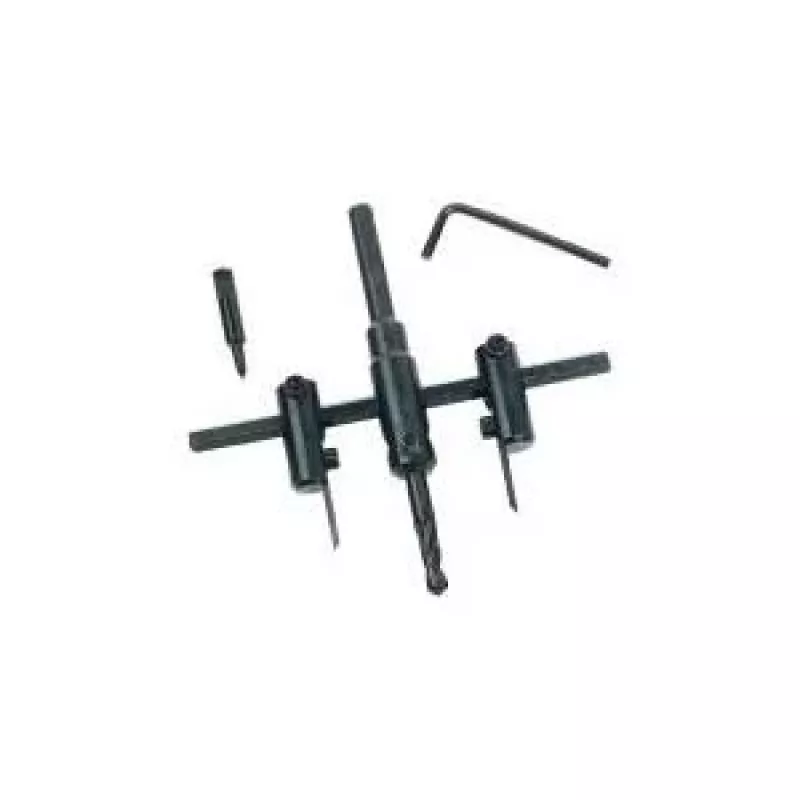 Brüder Mannesmann säädettävä ympyräleikkuri 30-120 mm HSS-terillä (537)