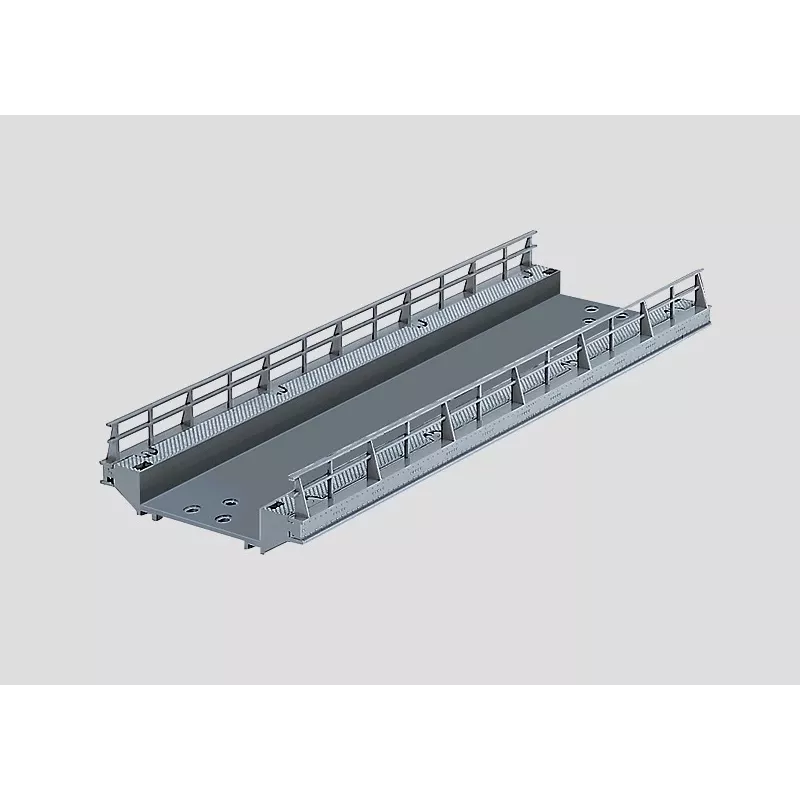 Märklin 074618 H0 suora ramppiosa C-kiskolle