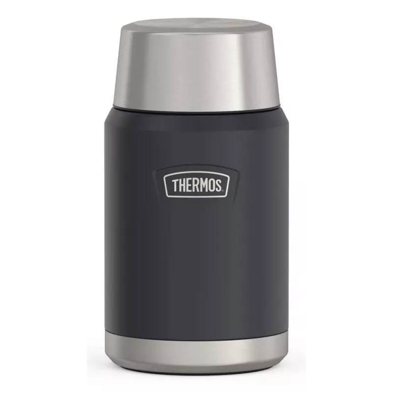 THERMOS ICON termospullo 0,71 L musta tyhjiöeristetty ruostumaton teräs 4120333071