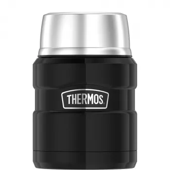 THERMOS SK Food Jar ruokatermos musta/hopea 470 ml 4001233047