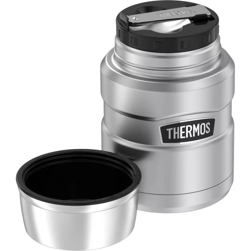 THERMOS SK Food Jar ruokatermos musta/hopea 470 ml 4001233047