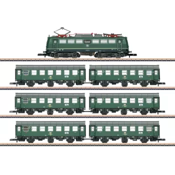 Märklin 81304 Z starttisarja – DB Intercity Express juna (BR 103 sähköveturi, 2 henkilövaunua, kiskoympyrä, verkkolaite)