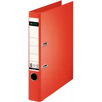 LEITZ 180° vipukansio A4 50 mm vaaleanpunainen kartonki 1008-00-20
