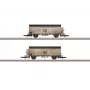 Märklin 82553 Z-raide 2-osainen setti katetut tavaravaunut Kessler Sekt-kuljetus DRG
