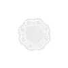 PAPSTAR 1000 tippumattoa Ø 10 cm valkoiset paperiset aluset (12291)