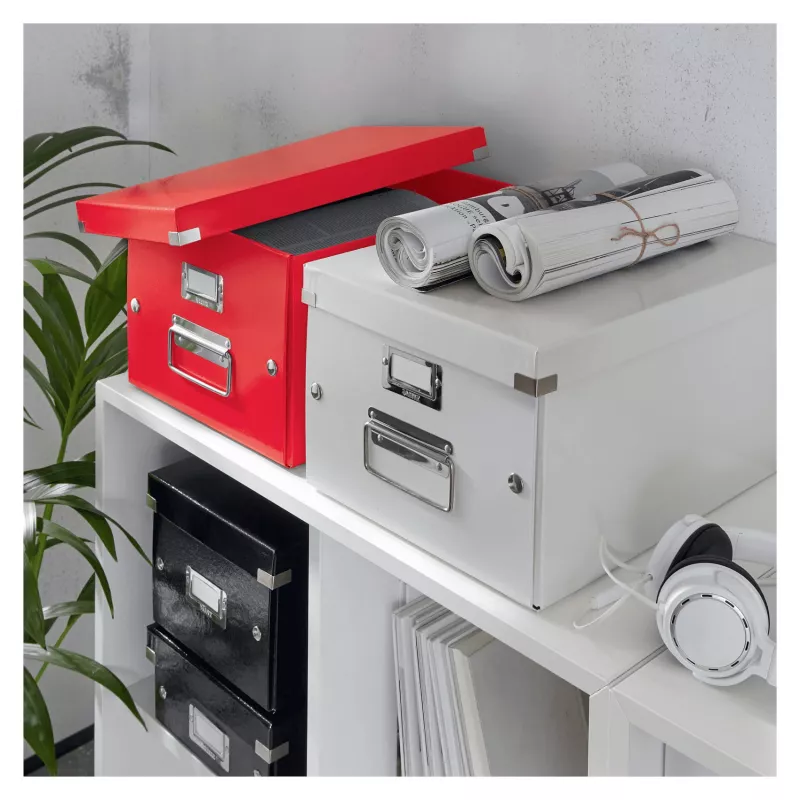 Leitz Click & Store WOW arkistolaatikko pahvia punainen 60440026