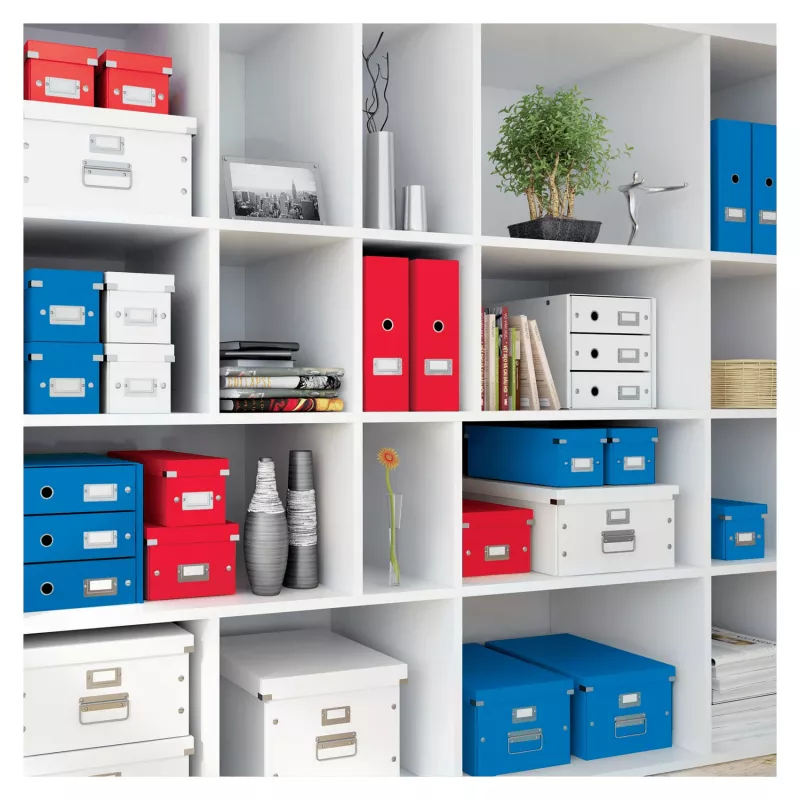 Leitz Click & Store WOW arkistolaatikko pahvia punainen 60440026