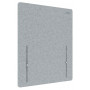 LEITZ Cosy työpöytä väliseinä 61220085, vaaleanharmaa, 60 x 70 cm, PET-huopa