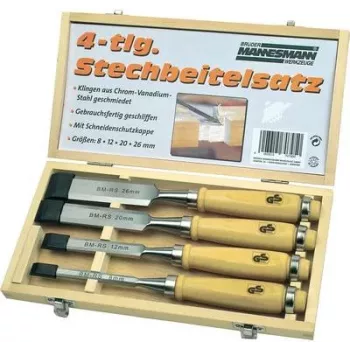 Brüder Mannesmann 4-osainen puutalttasarja M66104