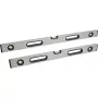 BRÜDER MANNESMANN vesivaaka, 3 libelliä, 800 mm, kaksoisripa-alumiini 80880