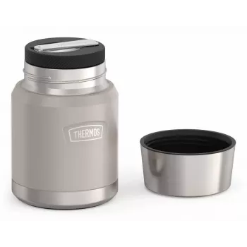 THERMOS ICON termorasia beige 0,47 l eristetty ruostumaton teräsastia kääntyvällä lusikalla 4120323047